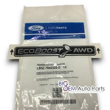 new OEM 2020 - 2027 Ford Explorer EcoBoost AWD rear Tailgate Nameplate Emblem picture