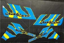 1985 -1992 suzuki Quadracer 6pc LT250R, LT250 Decals autocollant sticker graphic picture