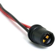 1PC Rubber Socket T10 168 194 Light Bulb Holder Wire Extension Wiring Harness picture