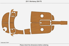 2018 Monterey 204 FS Swim Platform Cockpit EVA Pads Foam Flooring Mat picture