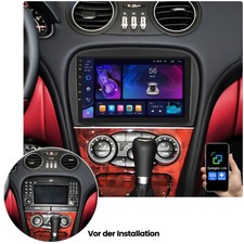 For Mercedes-Benz SL R230 SL350 SL550 SL600 Android 13 CarPlay Radio GPS 4+64G picture