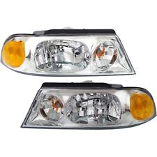 Headlight Assembly Set For 98-02 Lincoln Navigator Left Right Halogen With Bulb picture