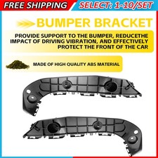 2-20x Black Bumper Support Brackets Front LH & RH For Toyota 2014-21 4Runner US picture