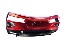 2020-2025 CHEVY CORVETTE C8 REAR BUMPER COVER ASSEMBLY W/ CARBON DIFFUSER OEM picture