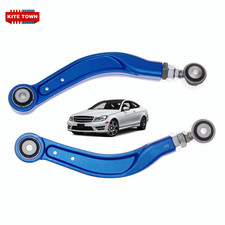 Pair Adjustable Aluminum Rear Camber Arms for Mercedes Benz C-Class/CLS/GLK/E/SL picture