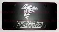 Atlanta Falcons Laser Engraved Etched Stainless Steel Finished License Plate picture