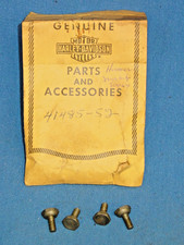 HARLEY HUMMER OEM NOS SPROCKET / CHOKE LEVER BRACKET BOLTS 41485-52 picture