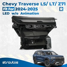 For 2024-2026 Chevy Traverse LS / LT / Z71 w/o Animation LED Headlight Passenger picture