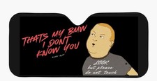 Bobby Hill That's My Purse I Don't Know You - BMW Edition Sunvisor picture