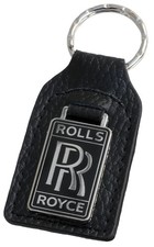 Rolls Royce leather key ring / fob picture