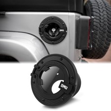 Aluminum Transparent Space Capsule Gas Tank Cover for Jeep Wrangler JK 2007-2017 picture