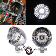 2x Passing Driving Auxiliary lights for Honda VTX 1300 1800 TYPE C R S N RETRO picture