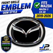Front Grille Emblem Fits Mazda 3 CX-30 2019-2026 BCKB-51-730A BERC-51-730 picture