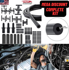 6PACK Car Vacuum Hose Automotive Silicone Vacuum Hose line Kit High Performance picture