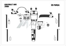 Wood Look Dash Trim Kit Chevrolet HHR 2006-2008 Panel Trim Coating picture