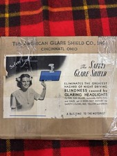 1930s 1940s Chevrolet Cadillac Buick Oldsmobile Pontiac NOS Safety Glare Shields picture
