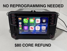 UNLOCKED 2016-2019 VW JETTA PASSAT  TIGUAN CC GPS RADIO DISPLAY OEM NAV CARPLAY picture