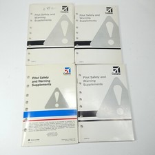 Lot of 4 Cessna Pilot Safety and Warning Supplements 1985-1998 Vintage picture