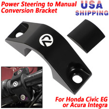 US Power Steering to Manual Conversion Rack Bracket For Honda Civic EG & Integra picture