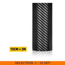 1-10X Carbon Fiber Car Sticker Door Sill Scuff Anti Scratch Tape Protect Film 3M picture