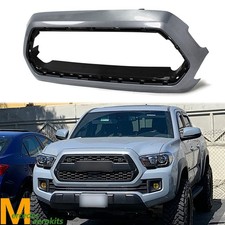 NEW Cement Gray Outer Frame Surround Black Holder For Toyota Tacoma 2016-2023 picture