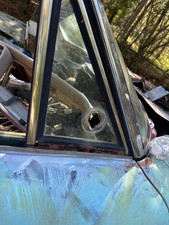 Fiat Spider Pininfarina Passenger Vent glass late style mirror thru rare picture