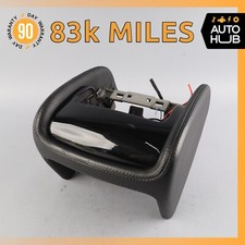 07-11 Bentley Continental GTC Speed Rear Center Console Trim Bezel Black OEM 83k picture