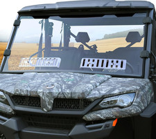 StarknightMT Sliding Vented Front Full Windshield - Hard Coated Polycarbonate picture