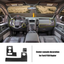 3x Left & Right Console Dashboard Panel Trim Cover for Ford Raptor F150 2009-14 picture