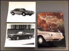 1989 Avanti Original Media Brochure Catalog Press Kit - Coupe Convertible picture