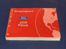 2015 Ford Focus Wiring Diagrams Manual OEM picture