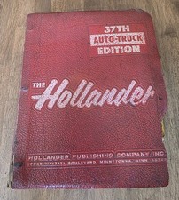 The Hollander 37th Edition Auto Truck Edition Interchange Parts Manual 1971 VTG picture