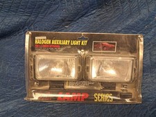 Halogen Auxiliary Light Kit Driving Fog Lamps SAE E-Mark Approved NOS Pair picture