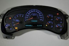 2003-2004 Chevy Silverado GMC Sierra 2500HD Heavy Duty Gas Replacement Cluster picture