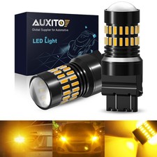 2PCS 3157 LED Turn Signal Light Bulbs Super Bright Amber Canbus Plug&Play AUXITO picture