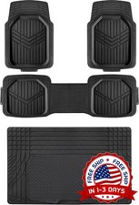 Alfombrillas de PVC resistentes de 4pc con revestimiento de carga y parte traser picture