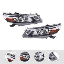 Pair For 2010-2011 Honda Accord Crosstour HID Headlights Headlamps Left+Right picture