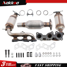 3x Rear Catalytic Converter For 2004-2006 Toyota Sienna 3.3L Bank 1 & 2 picture