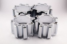 Set 4 Vision Wheel 375 Warrior C375-8CDOCx4 Chrome Center Cap Fits 8x6.5 8x170 picture