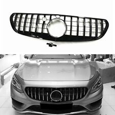 Black Grille Grill for Mercedes-Benz C217 W217 S coupe Class 2015-17 AMG S63s GT picture