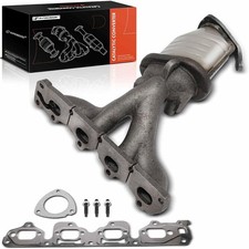 A-Premium Exhaust Manifold Catalytic Converter Kit Direct-Fit Compatible...  picture