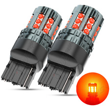 CHUSYYRAY 7440 7441 7443 7444 LED Brake Stop Light Bulb Lamp Pure Red Bright 2PC picture