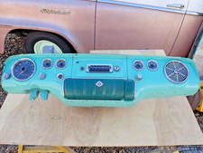 1955 Plymouth Savoy Belvedere Plaza Dash Assembly Nice Orig. Speedometer Radio + picture