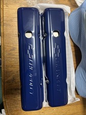 SBC Slant Edge V/C's - Die Cast - Blue PROFORM 141-932 picture