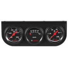 Bosch-Actron Mini Triple Gauge Kit Mechanical Oil Pressure picture