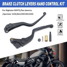 Black Brake Clutch Levers Compatible with Harley Nightster 975 RH975 2021-2025 picture