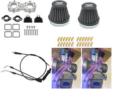 Banshee 35mm 35 Mil Carb Kit  OE Air Striker Carbs Carburetor Reeds NEW picture