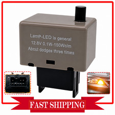 Speed Adjustable 8 Pin LED Flasher Assy Relay Fix Turn Signal For Toyota Lexus picture