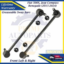 MOOG OEM Front Sway Bar Links 2015-2024 Fiat 500x Jeep Compass Renegade 9 Yr W picture