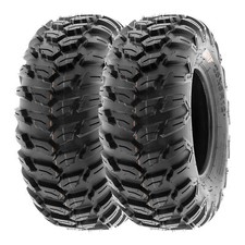 SunF 26x9R12 ATV UTV Tire  26x9x12 Hardpack & Pavement 6 PR A043 - Pair of 2 picture